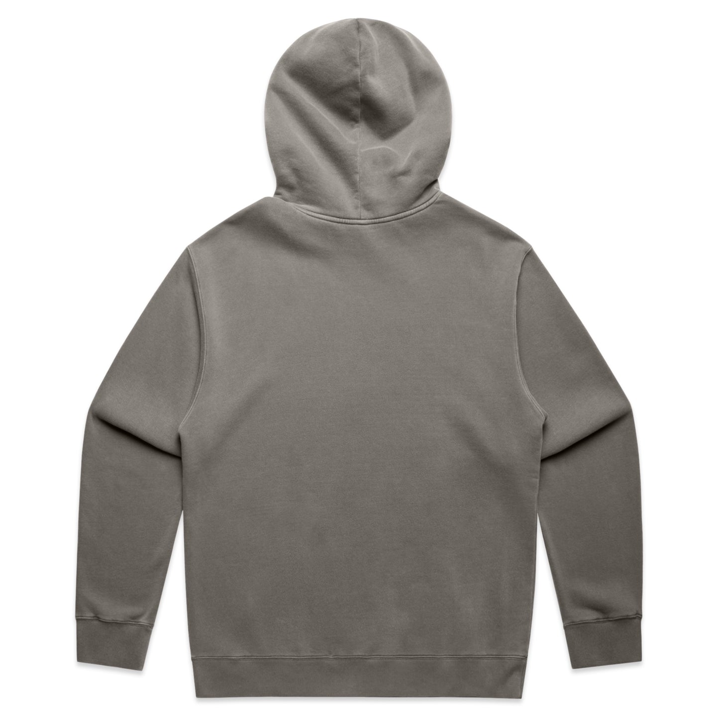 BALL SCRIPT LOGO HOODIE (OVERSIZED FIT) - FADED GREY/WHITE/ORANGE/BLACK